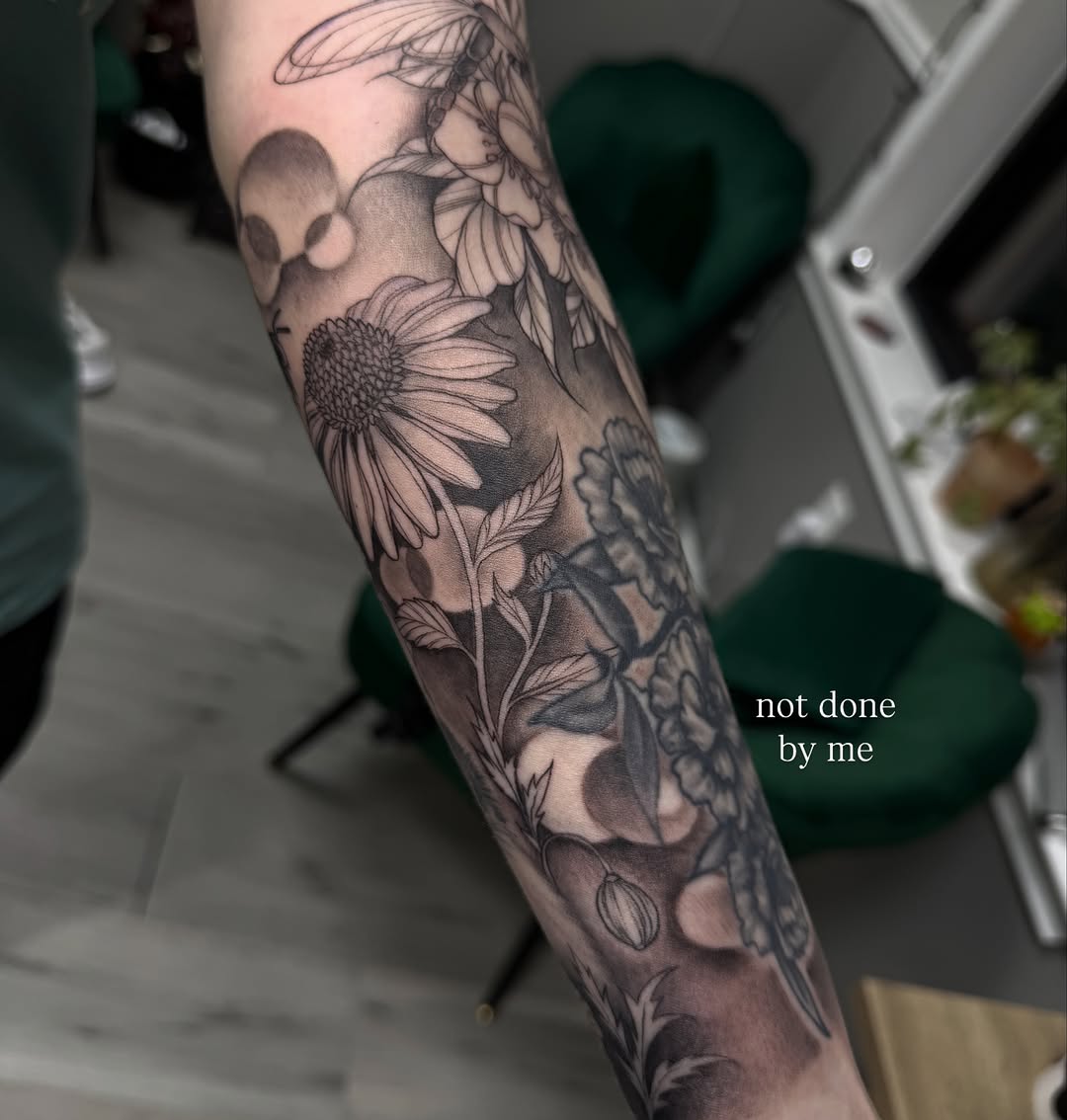Tattoo by @modinerostattoos — black_and_grey, realism