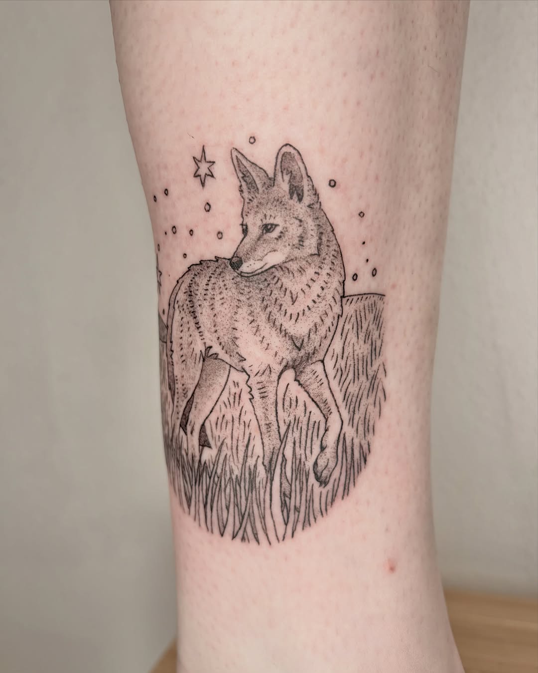 Tattoo by @siltyloamtattoo — dotwork, illustrative