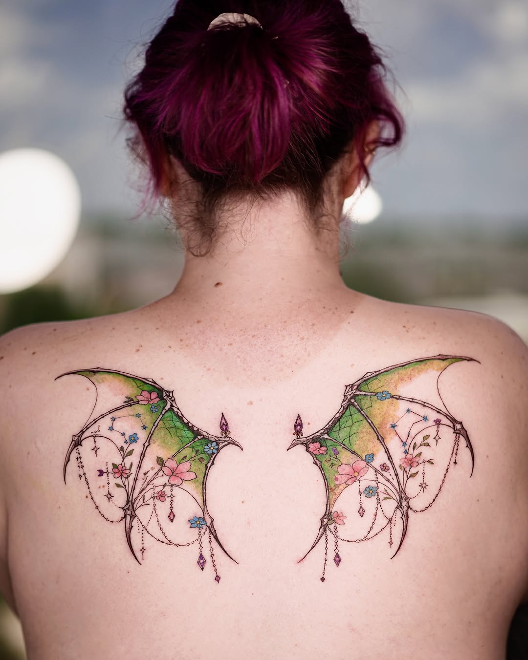 Tattoo by @yomiko.art — fine_line, ornamental