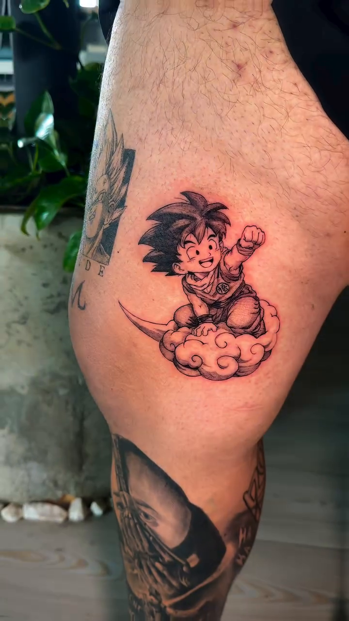 Tattoo by @loaftatts — black_and_grey, realism