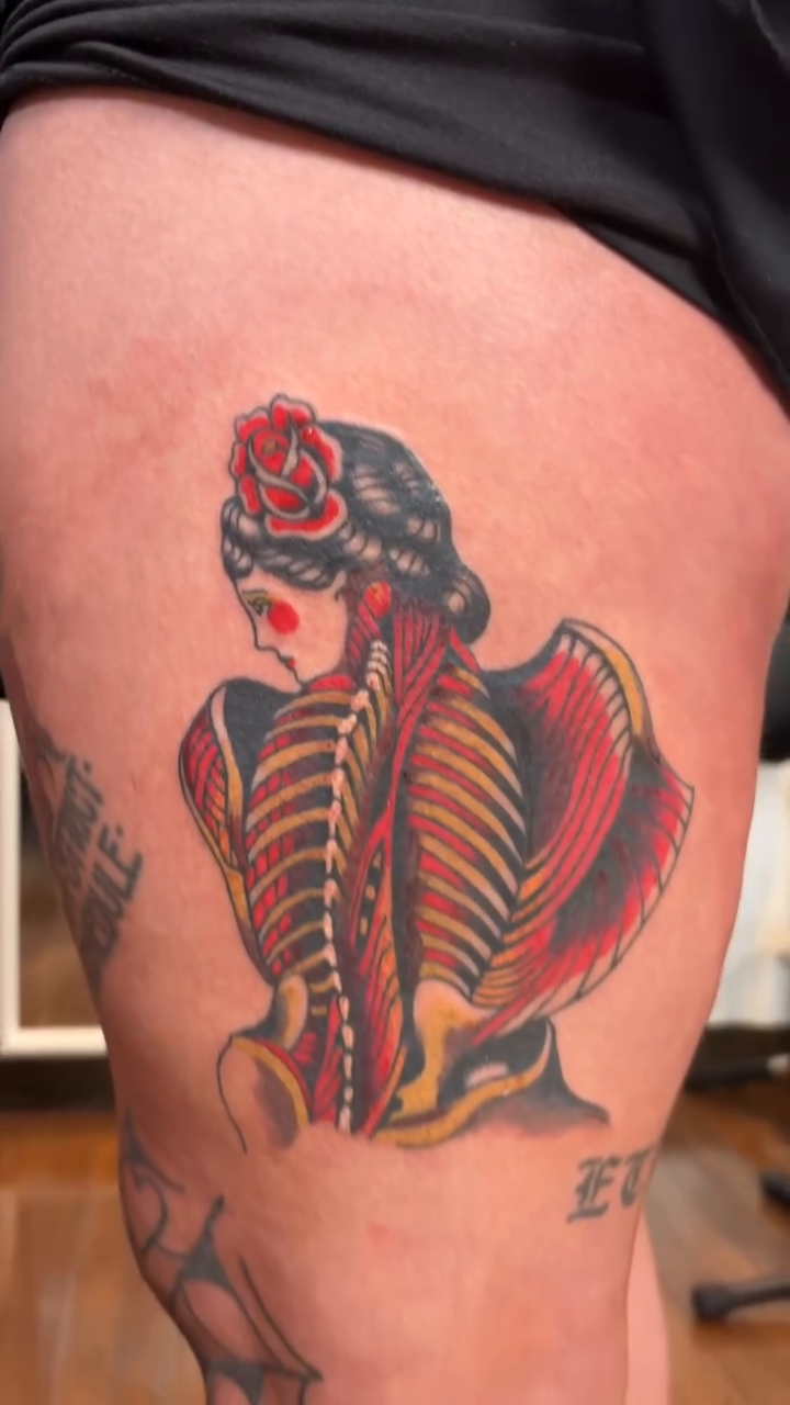 Tattoo by @sweetboytattoo — neo_traditional, realism