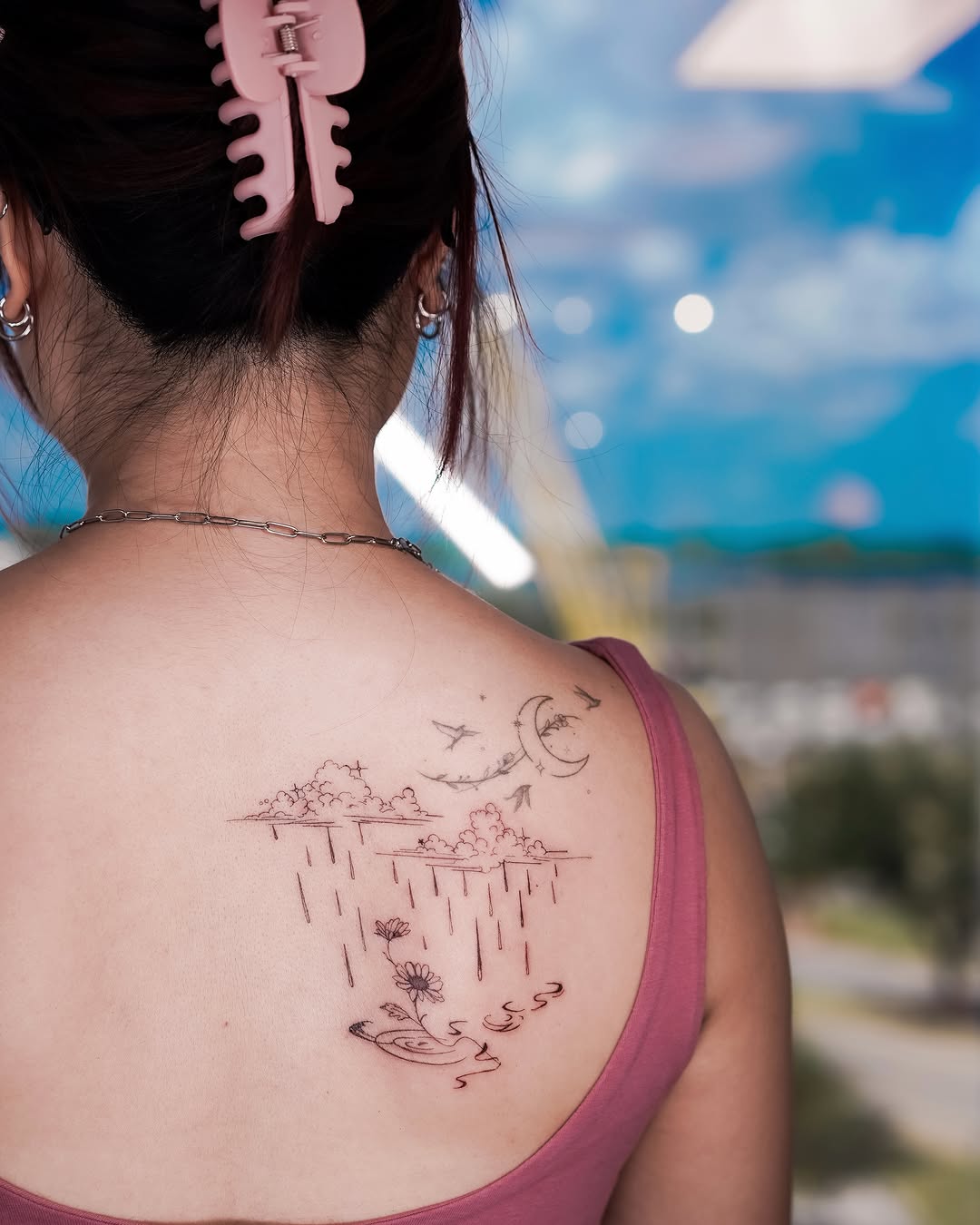 Tattoo by @yomiko.art — fine_line, illustrative