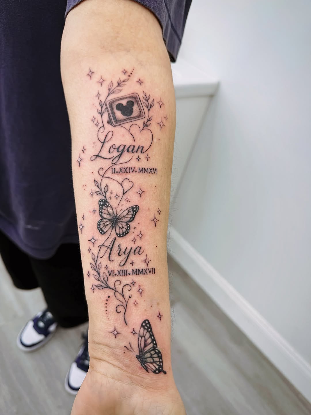 Tattoo by @real_street_tattoos — lettering_script, fine_line