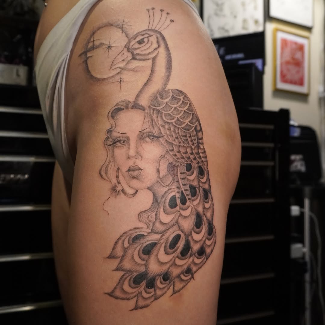 Tattoo by @adrian__tattoos — chicano, black_and_grey