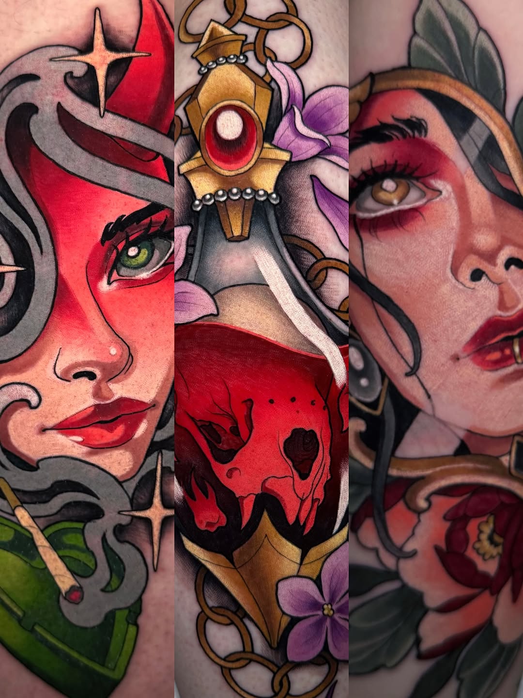 Tattoo by @kikifiligree — neo_traditional, realism