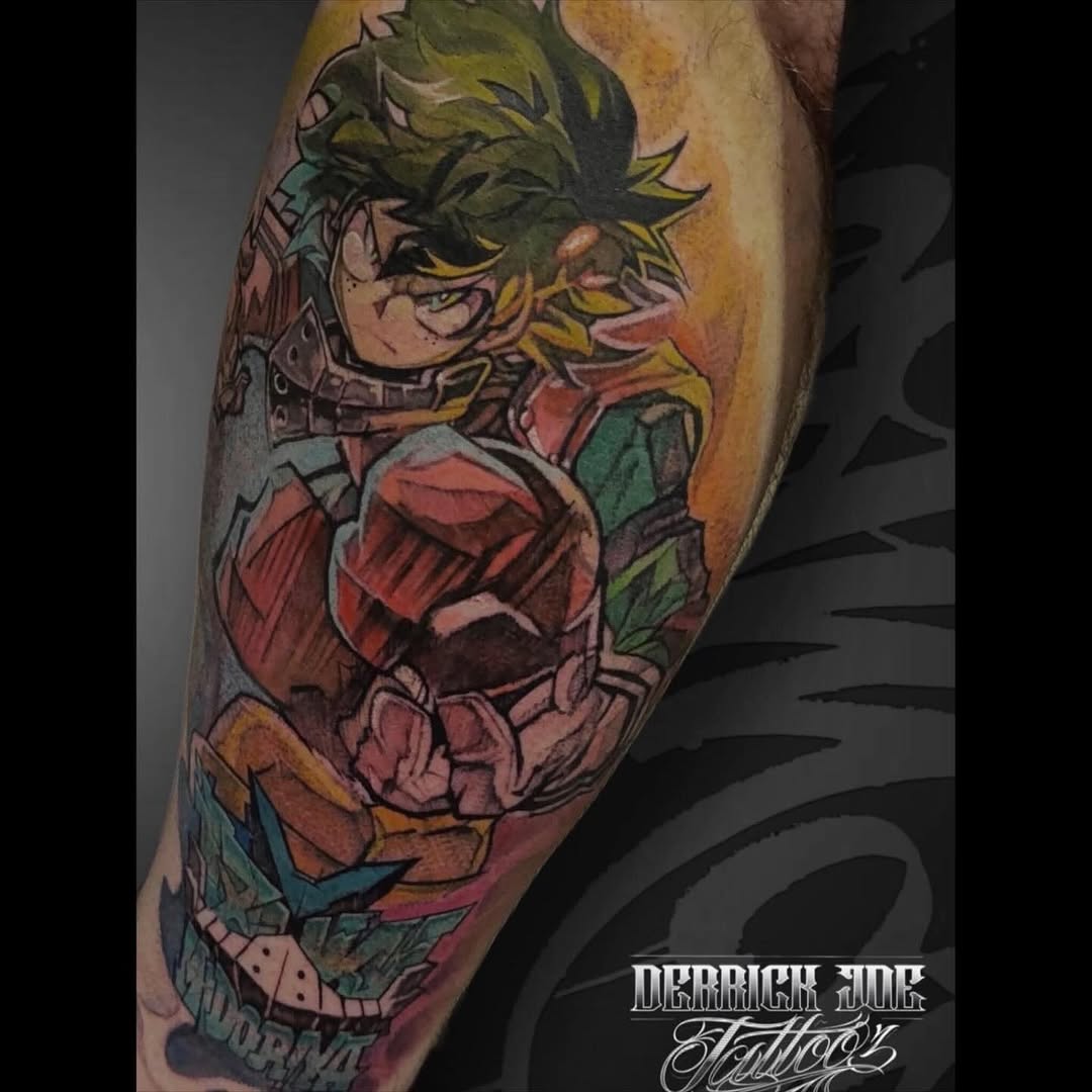 Tattoo by @derrickjoetattooz โ anime