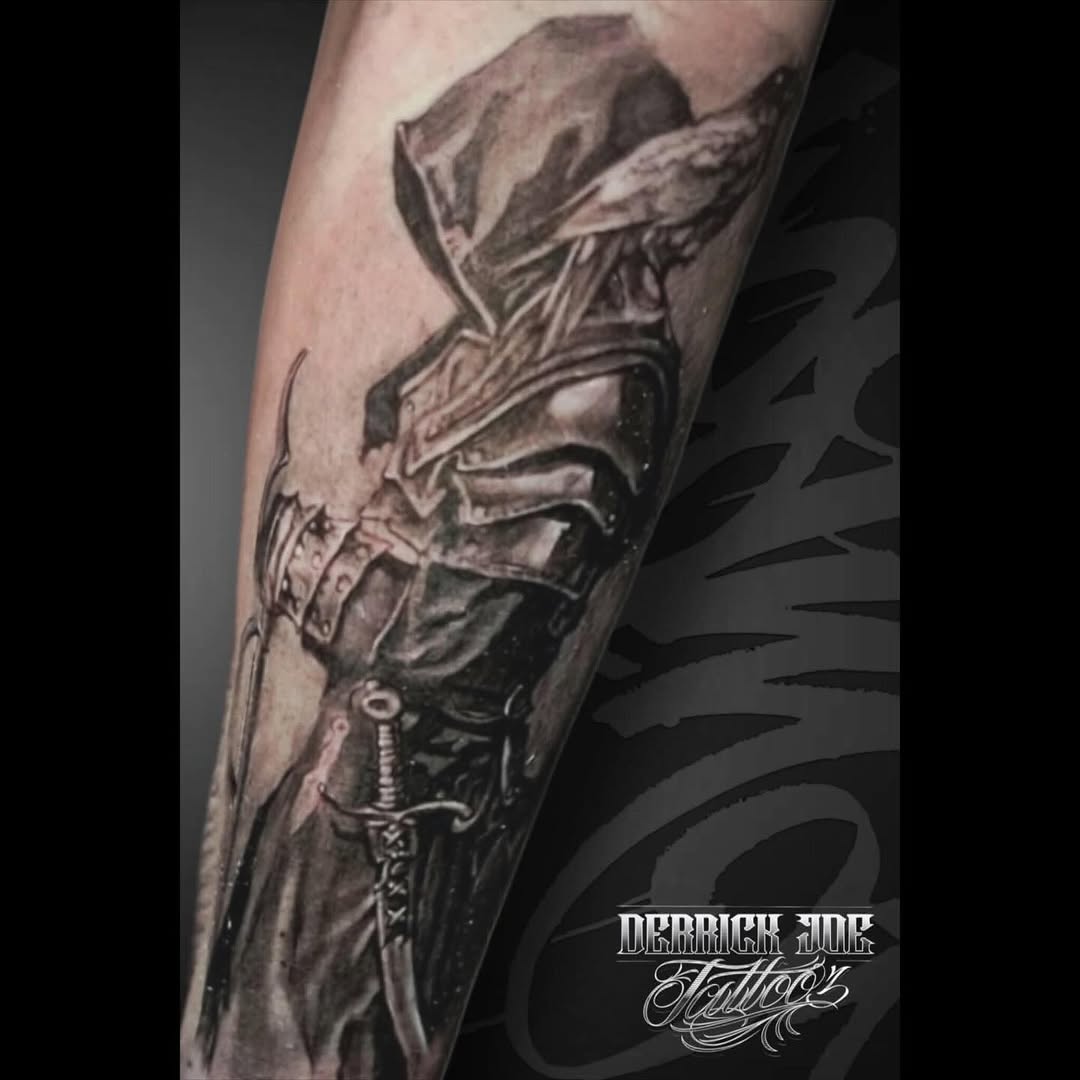 Tattoo by @derrickjoetattooz โ realism, dark_realism