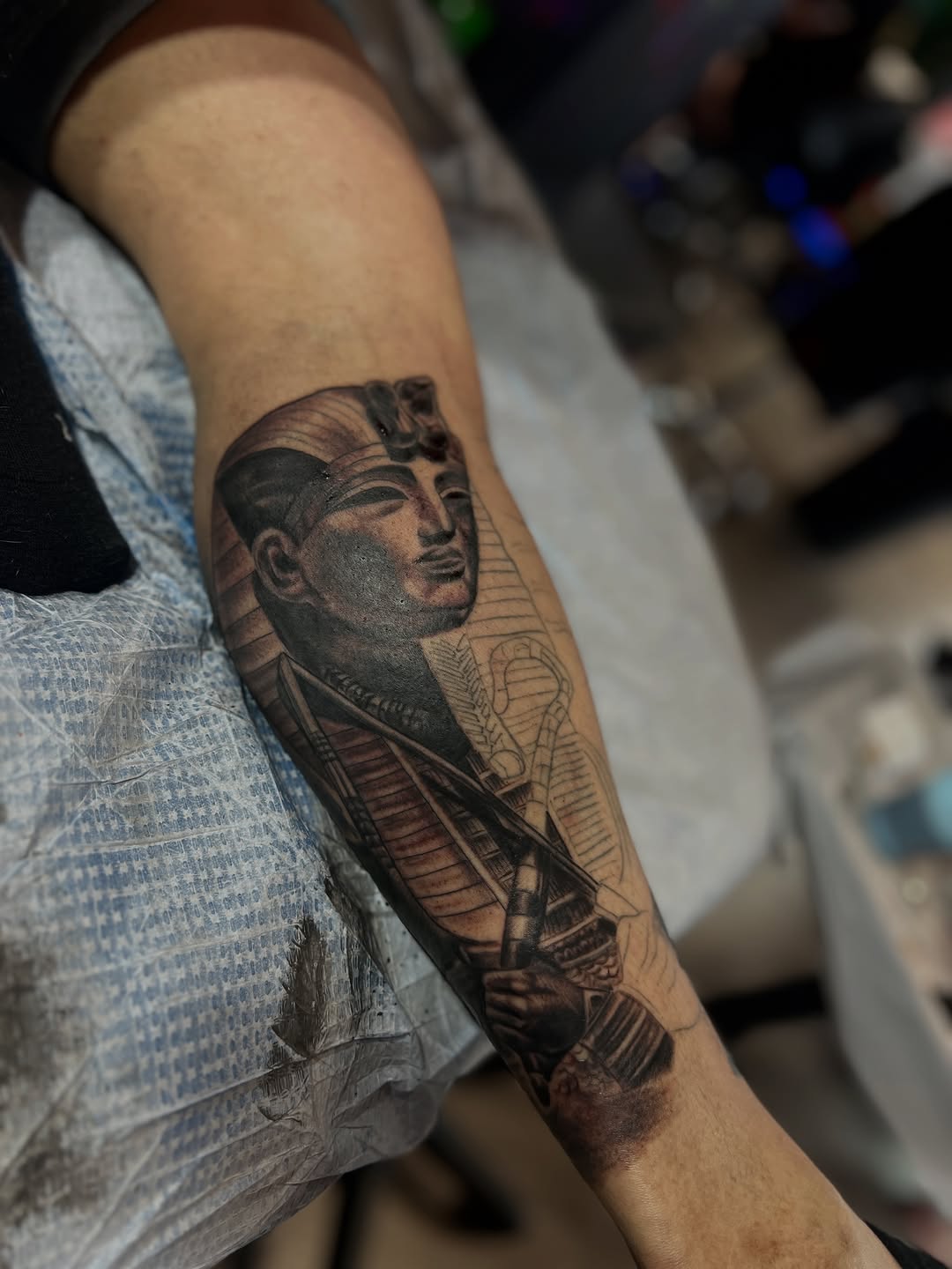 Tattoo by @artdoctortattoo โ realism, black_and_grey