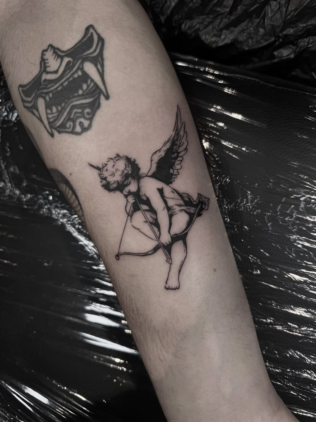 Tattoo by @vamos_tat — chicano, black_and_grey