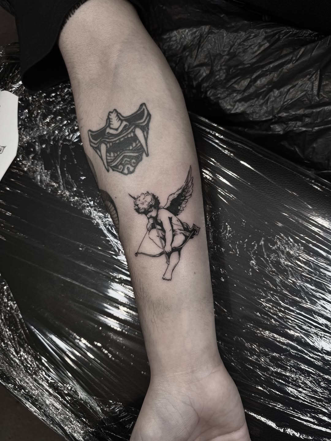 Tattoo by @vamos_tat — black_and_grey, realism
