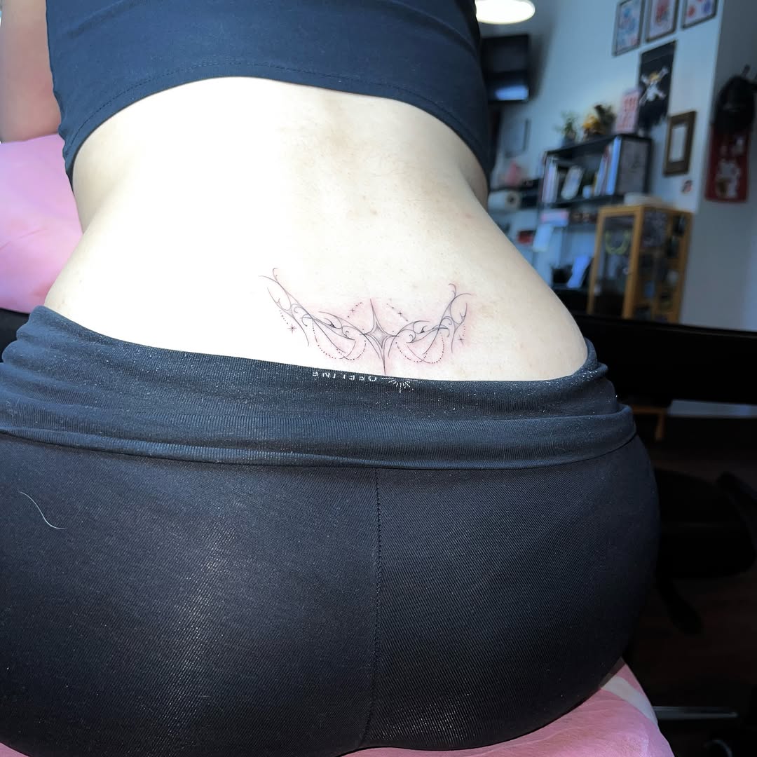 Tattoo by @syikotattoo — fine_line, ornamental