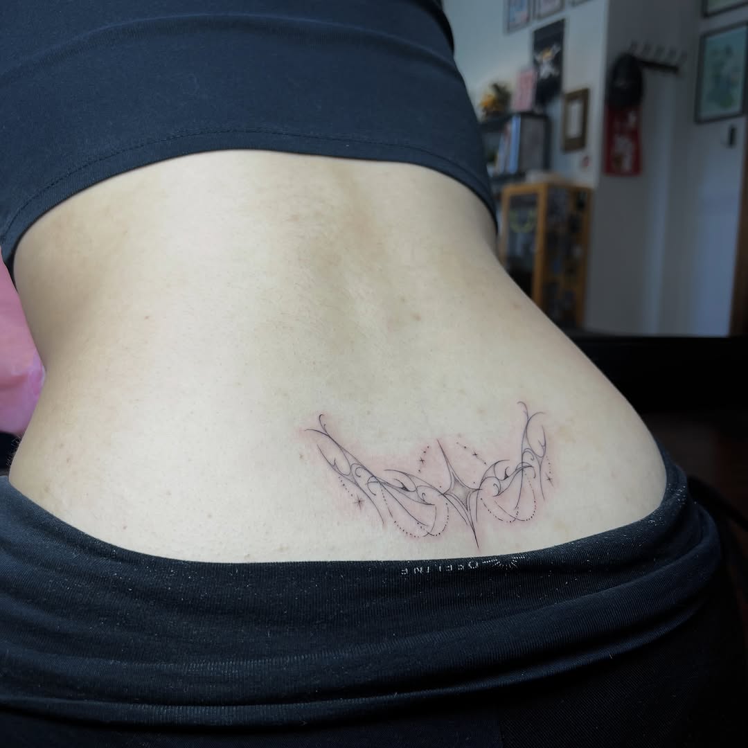 Tattoo by @syikotattoo — fine_line, ornamental
