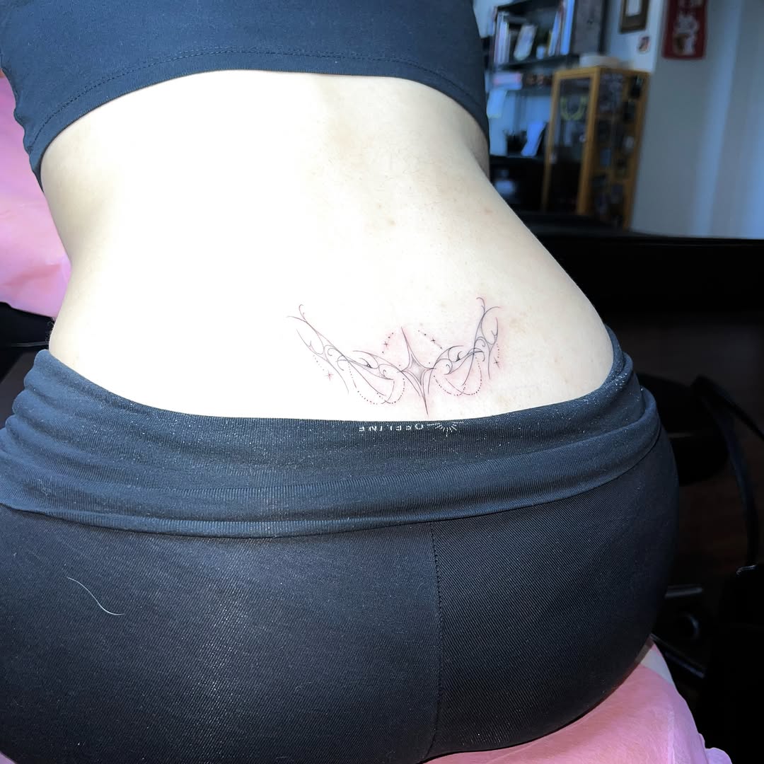 Tattoo by @syikotattoo — fine_line, ornamental