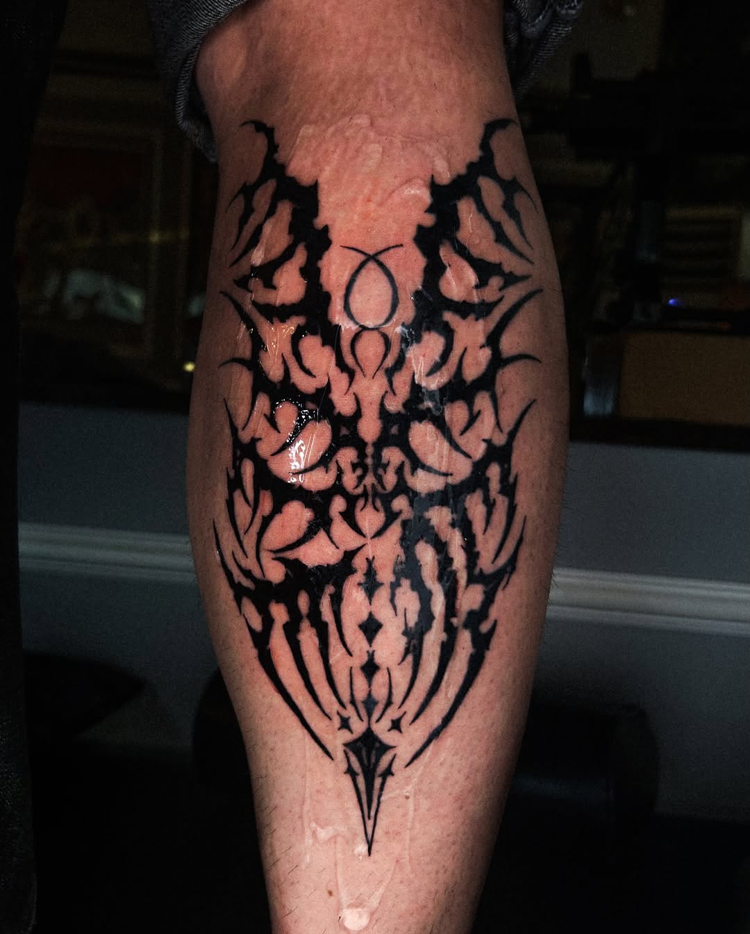 Tattoo by @e.seul.tt โ blackwork, tribal