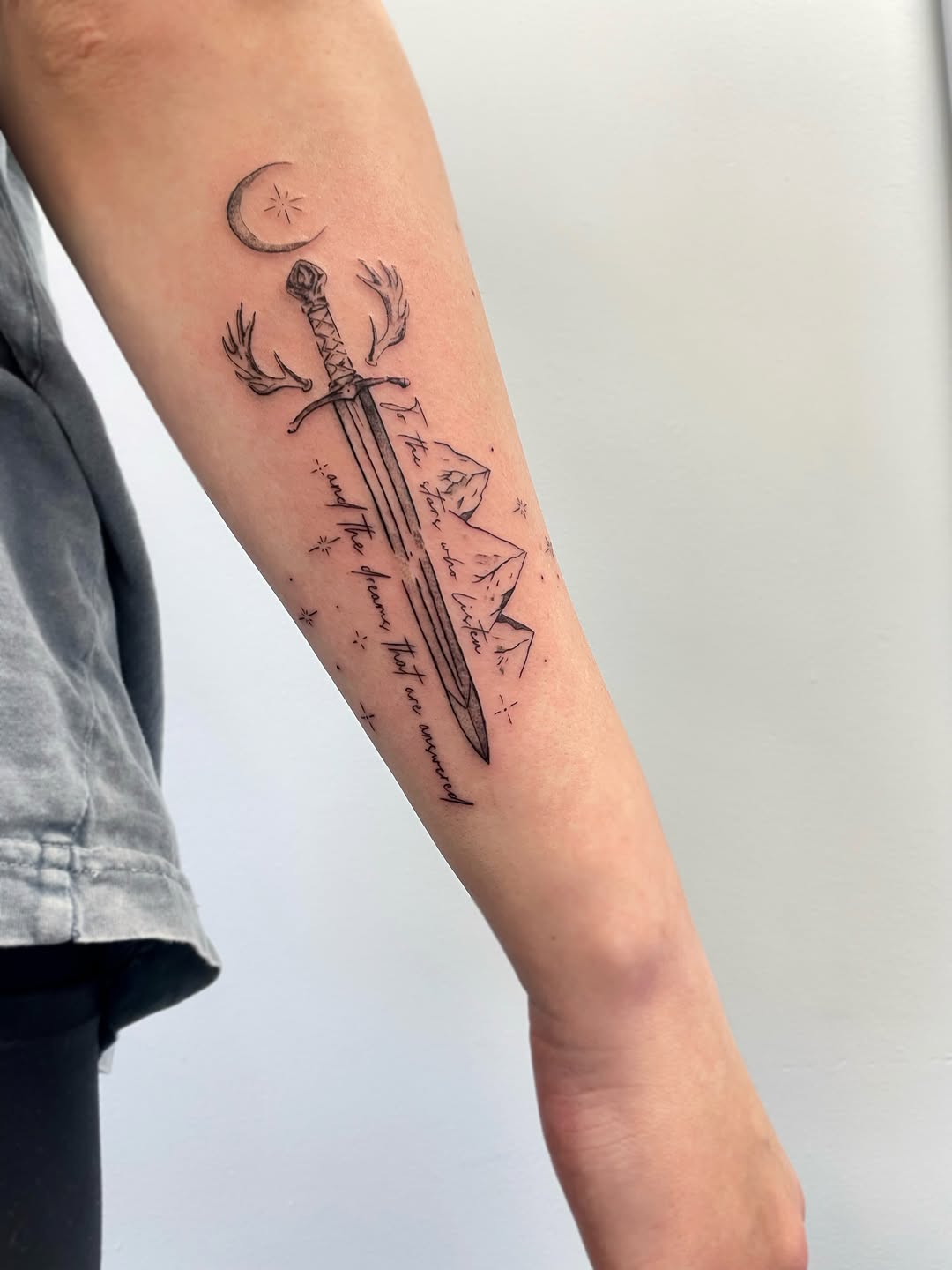 Tattoo by @stephtattoos13 — fine_line, lettering_script