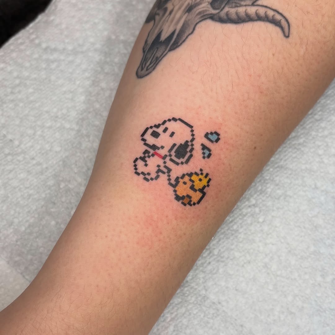 Tattoo by @dust.inkz — anime