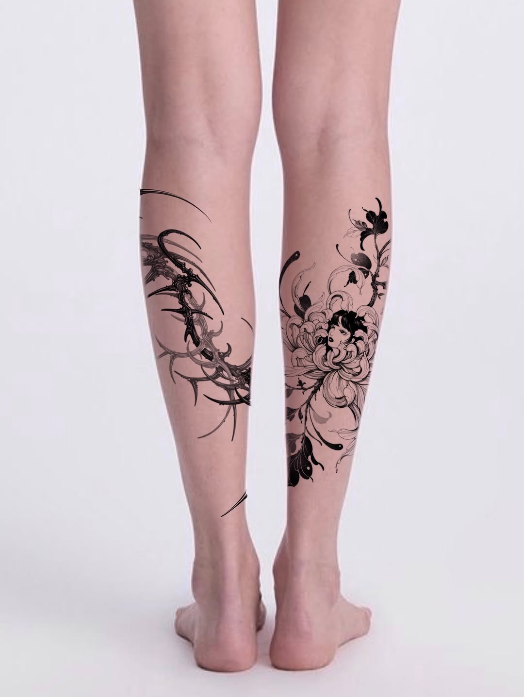 Tattoo by @yeongang.zip — black_and_grey, ornamental