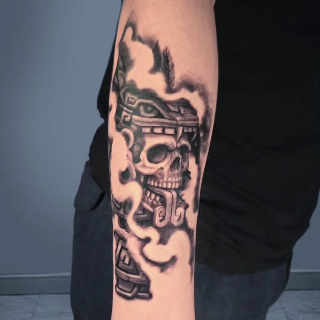 Tattoo by @ceso732 — black_and_grey, realism