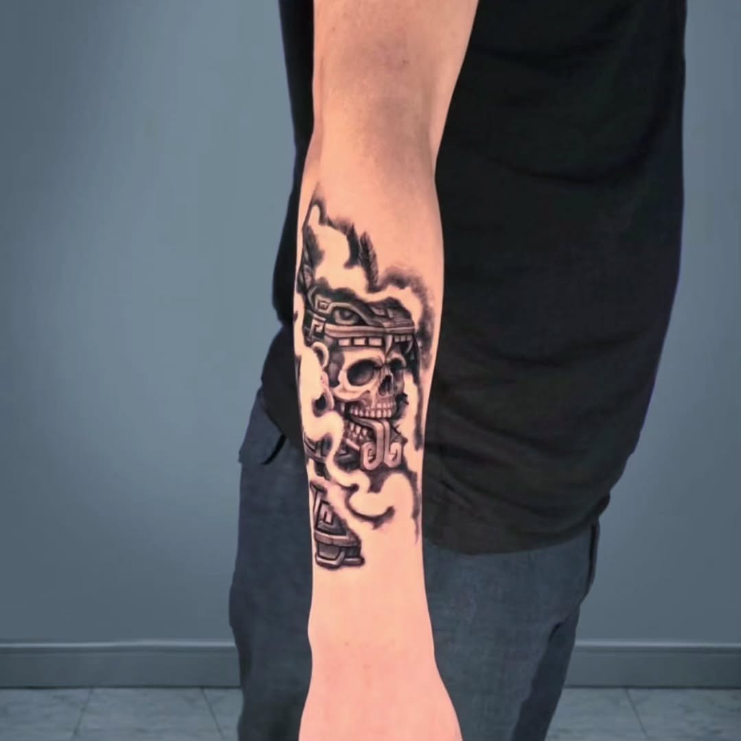 Tattoo by @ceso732 — black_and_grey, realism