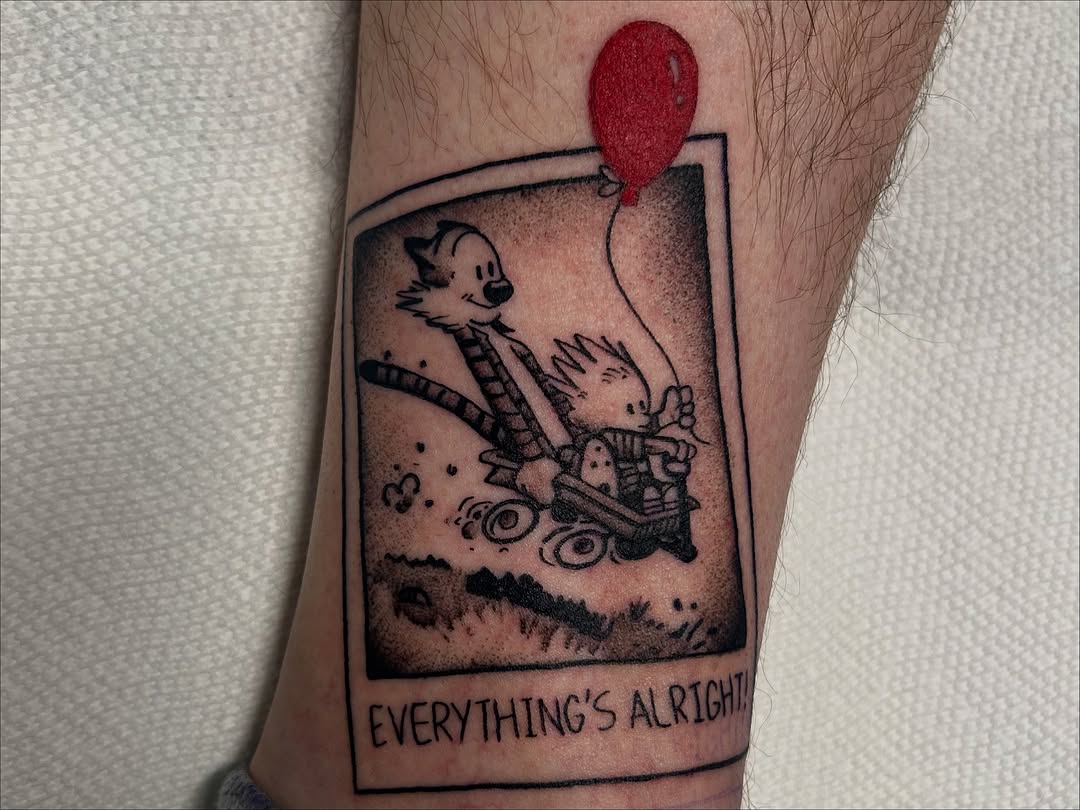 Tattoo by @inkbybray — illustrative, lettering_script