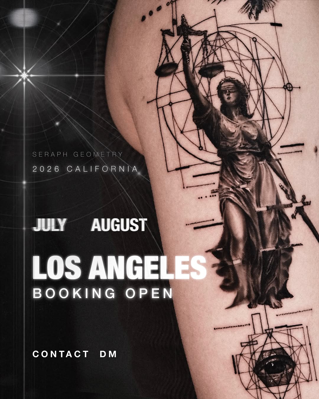 Tattoo by @seraph_gmt — geometric, realism