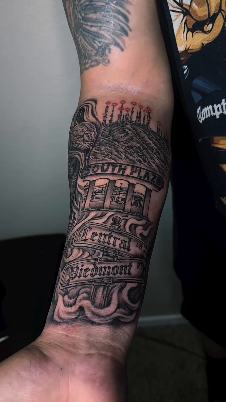 Tattoo by @tattoosbymyles โ chicano, lettering_script
