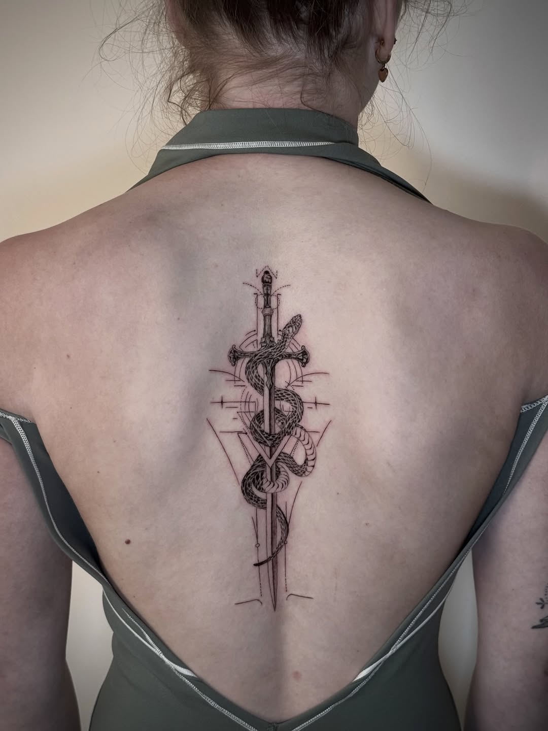 Tattoo by @tapz.zzz — black_and_grey, geometric