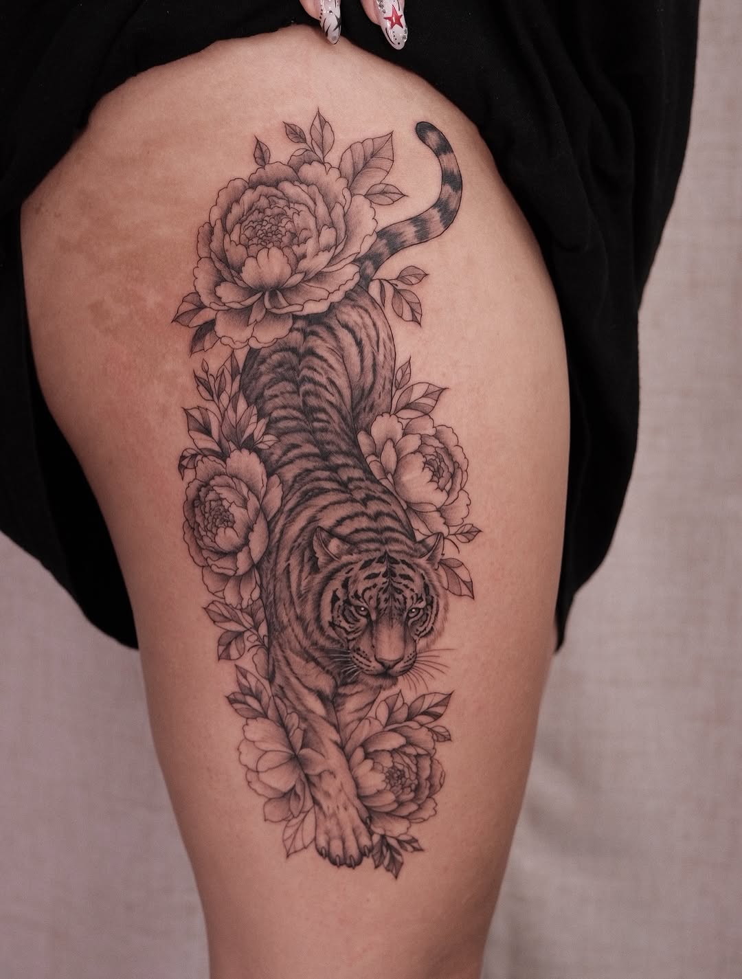Tattoo by @houstontattooartist_goldenk โ realism, black_and_grey