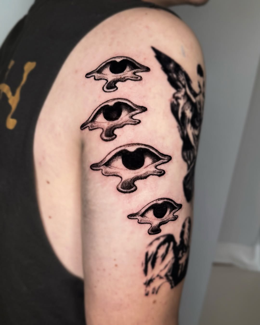 Tattoo by @mimo_tattooist__ — blackwork, illustrative