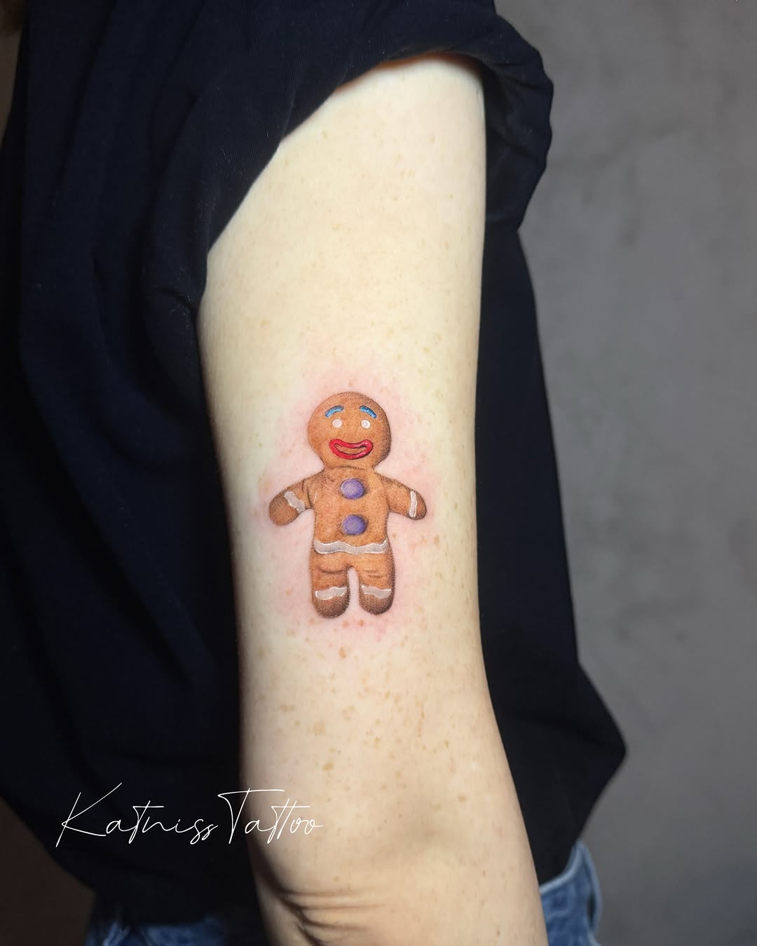 Tattoo by @circletattoo.katniss — realism