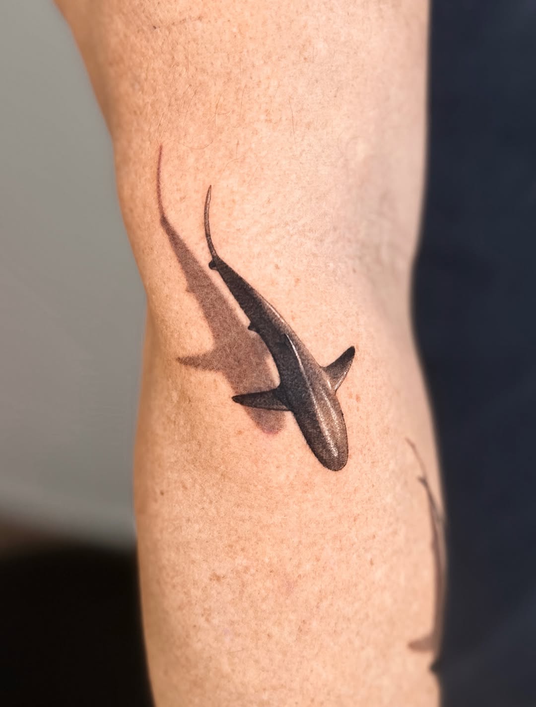 Tattoo by @_via_saru — realism, black_and_grey