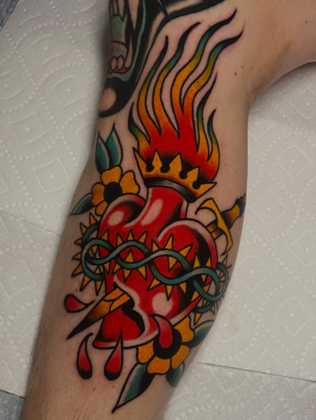 Tattoo by @daveconleytattoo โ american_traditional
