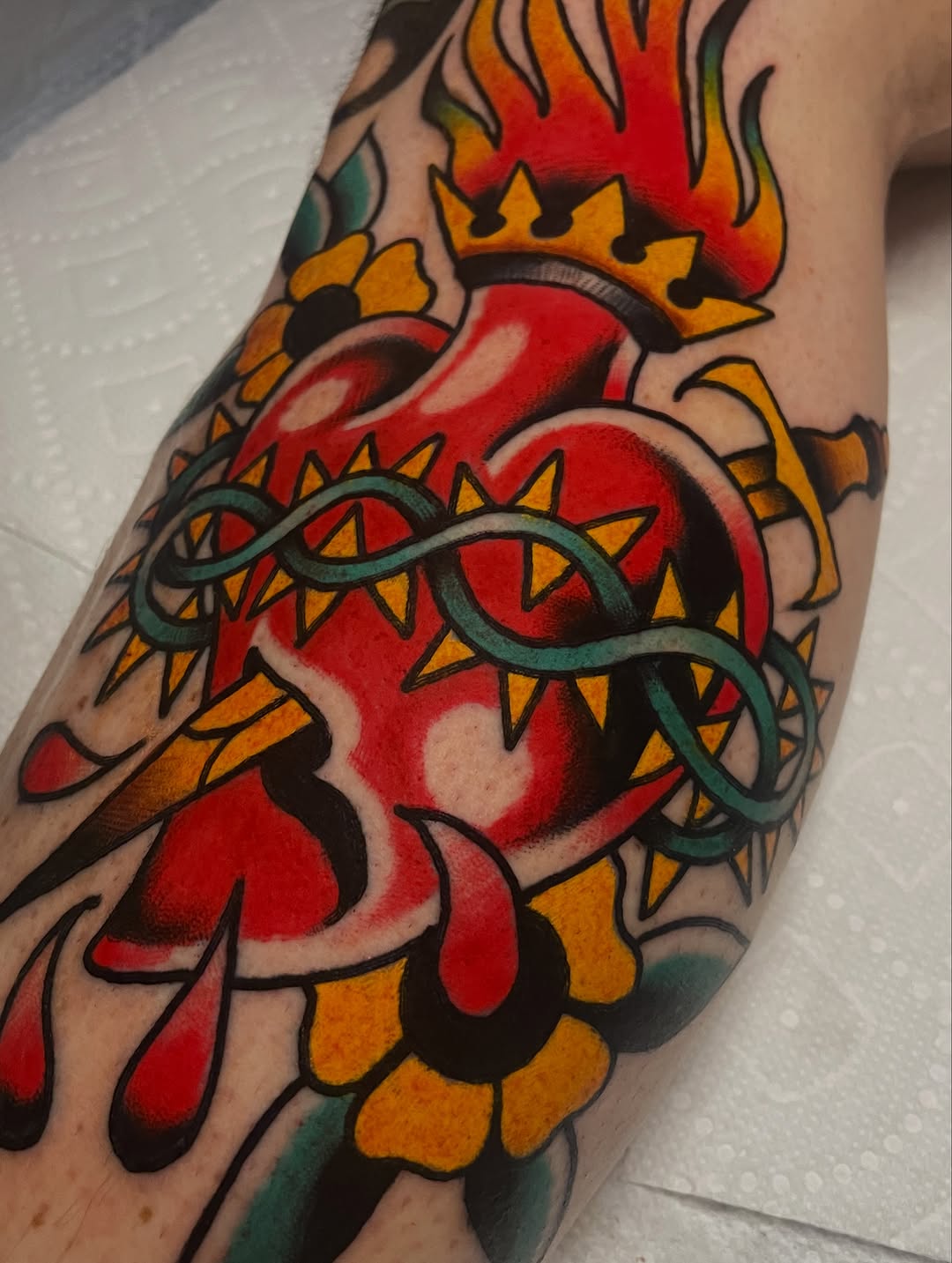 Tattoo by @daveconleytattoo โ american_traditional