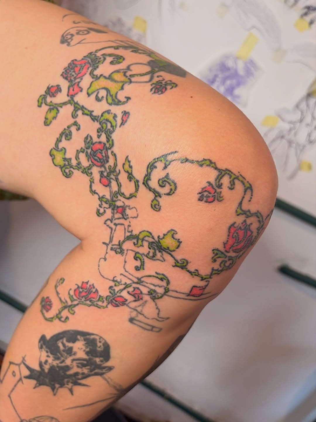 Tattoo by @swamp__slut — fine_line, illustrative