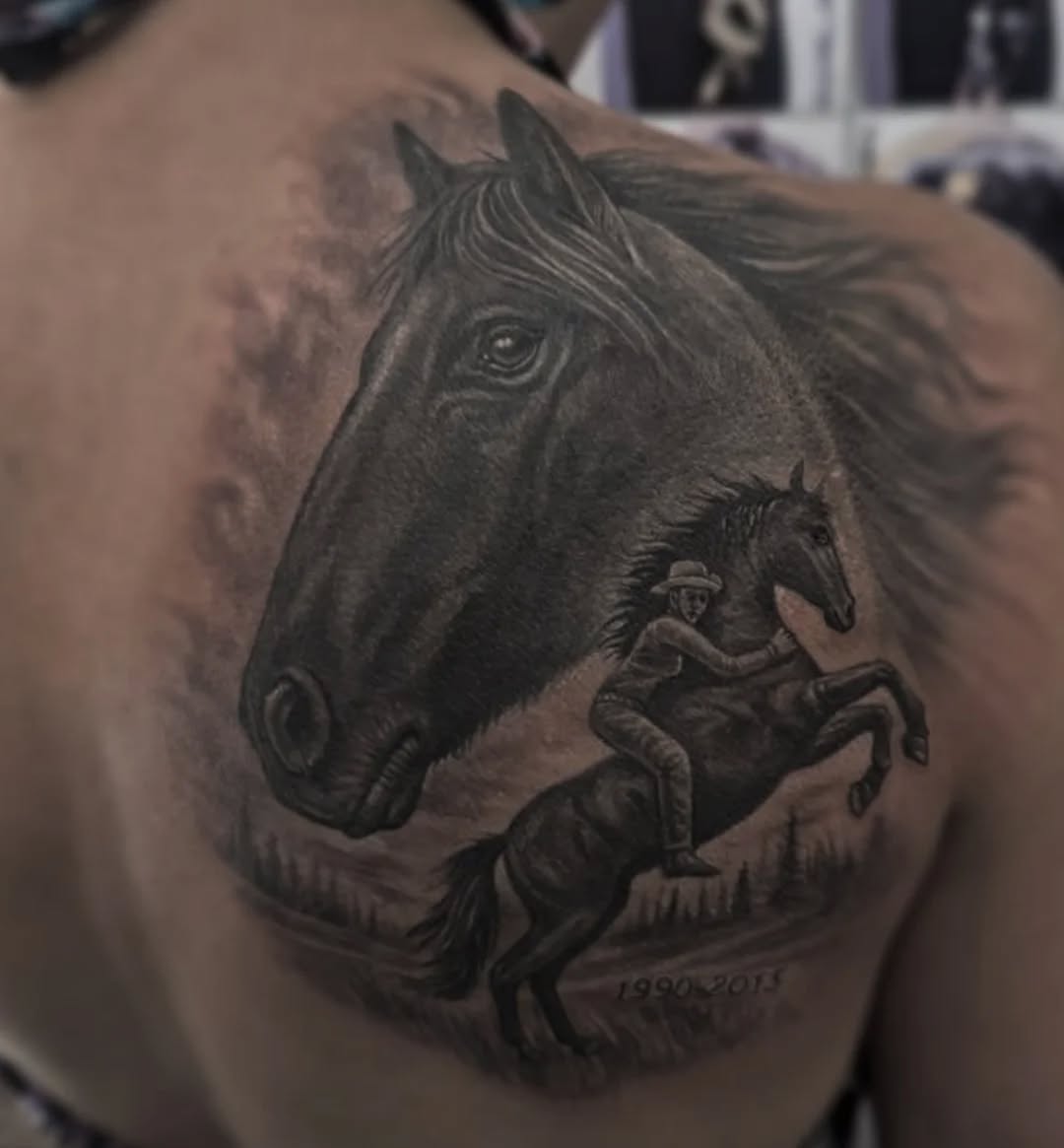 Tattoo by @tokarev_igor_tattoo β realism, black_and_grey