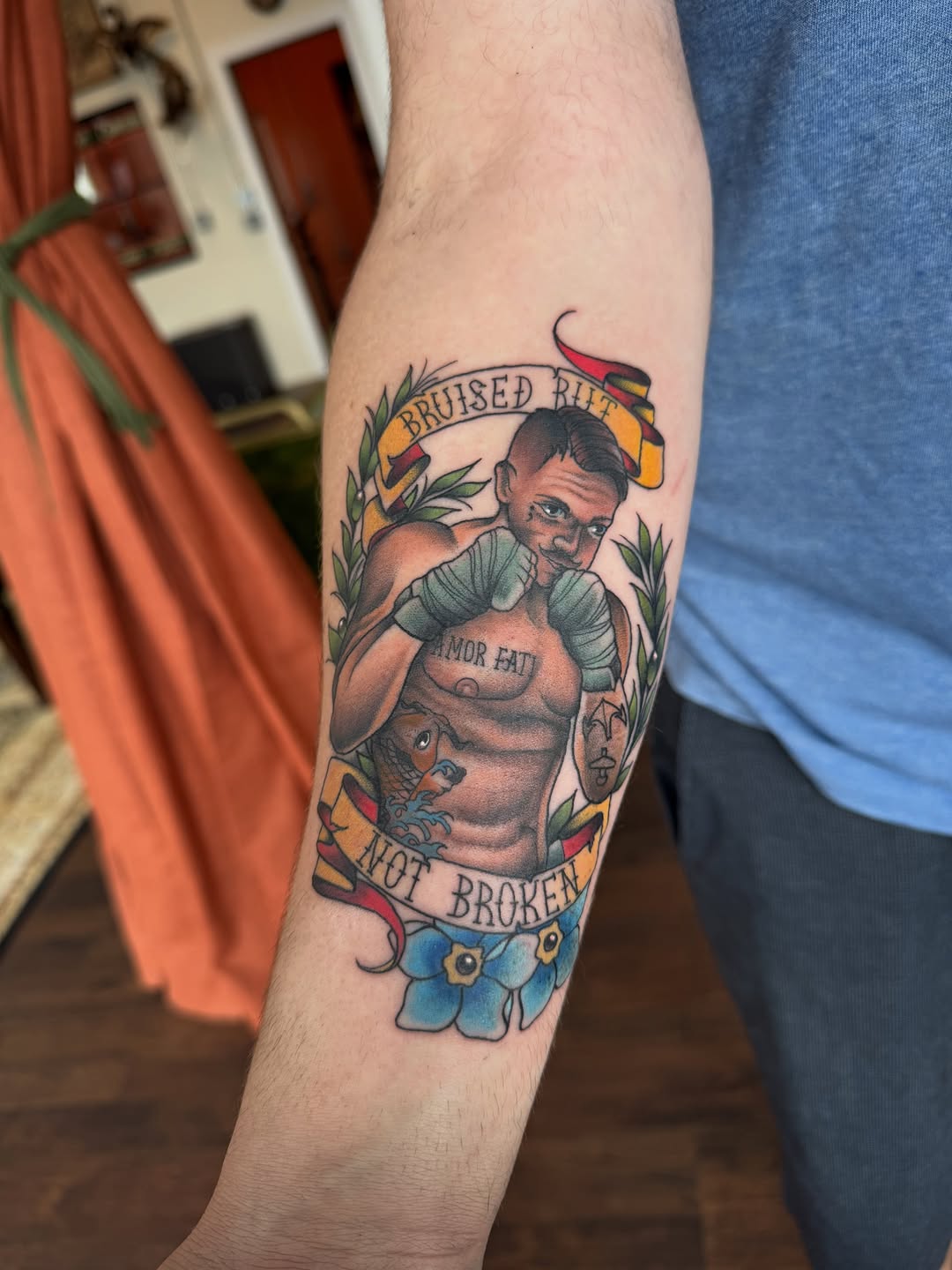 Tattoo by @misslilady — american_traditional, realism