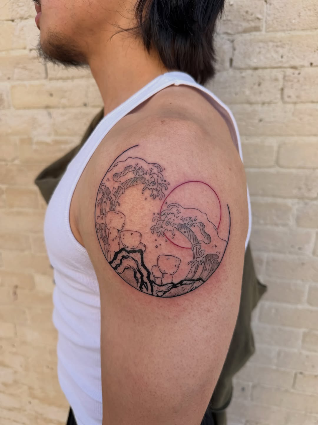 Tattoo by @blackstatictattoos — japanese_irezumi, black_and_grey