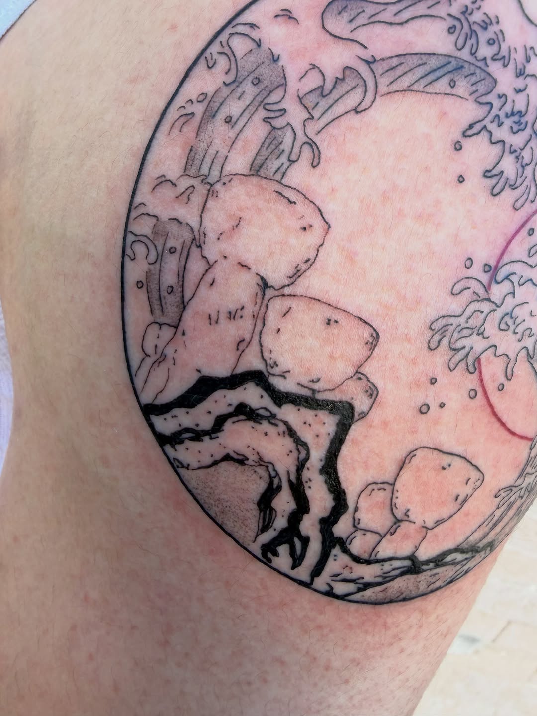 Tattoo by @blackstatictattoos — japanese_irezumi, black_and_grey