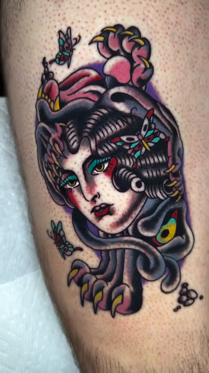 Tattoo by @toadtat2 — neo_traditional