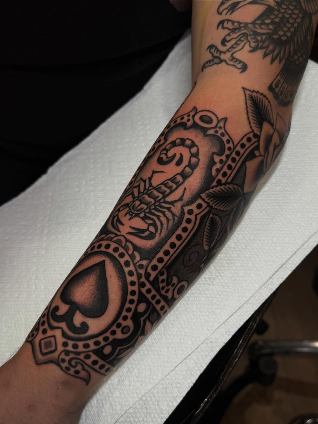 Tattoo by @ryanengels_tattoo — american_traditional, black_and_grey