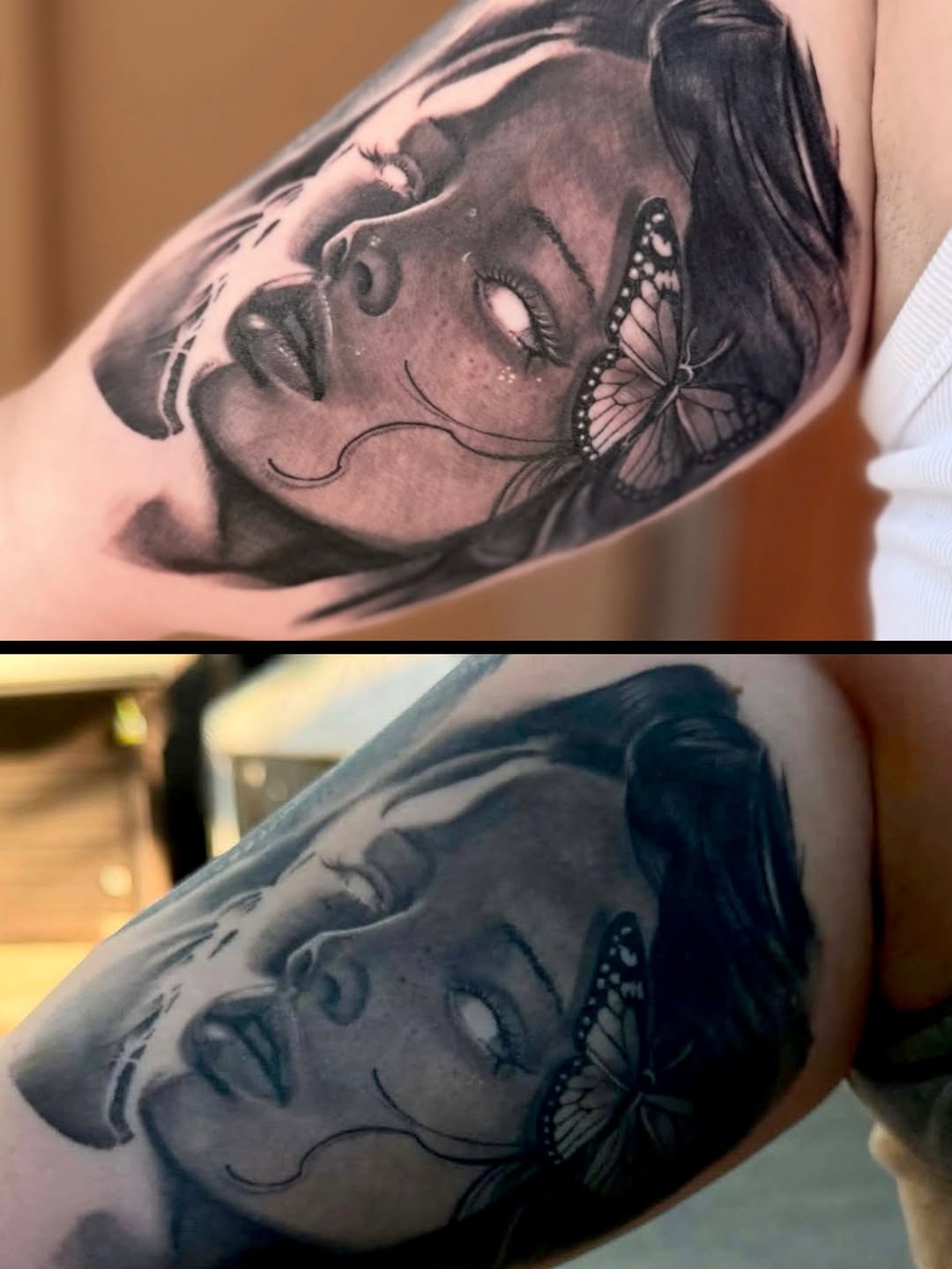Tattoo by @jamycarlton_ — black_and_grey, realism