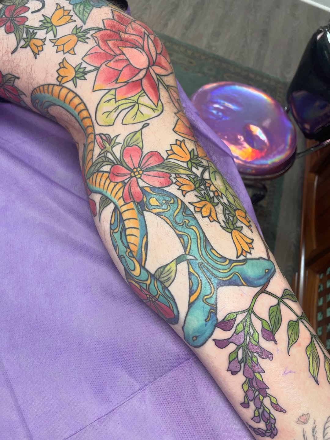 Tattoo by @lyndzee_ — neo_traditional, japanese_irezumi