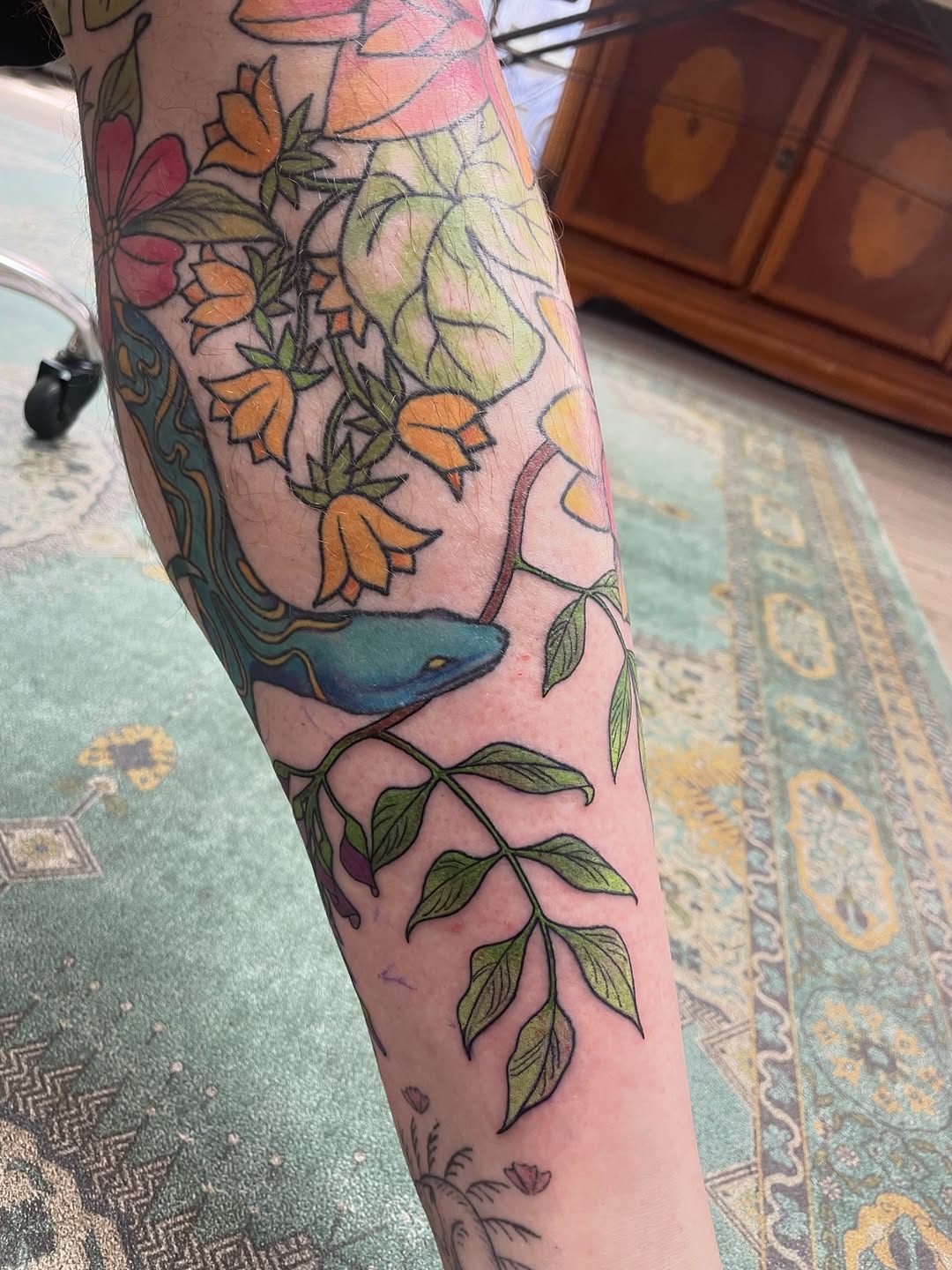 Tattoo by @lyndzee_ — neo_traditional, illustrative