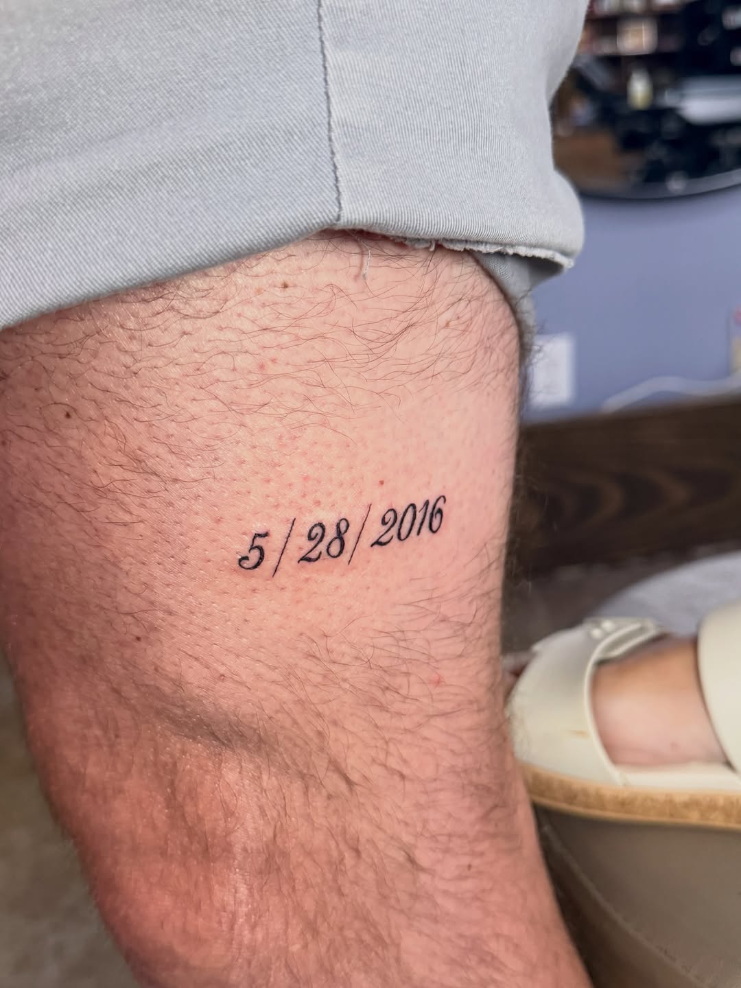 Tattoo by @britter_tattoos — lettering_script, fine_line