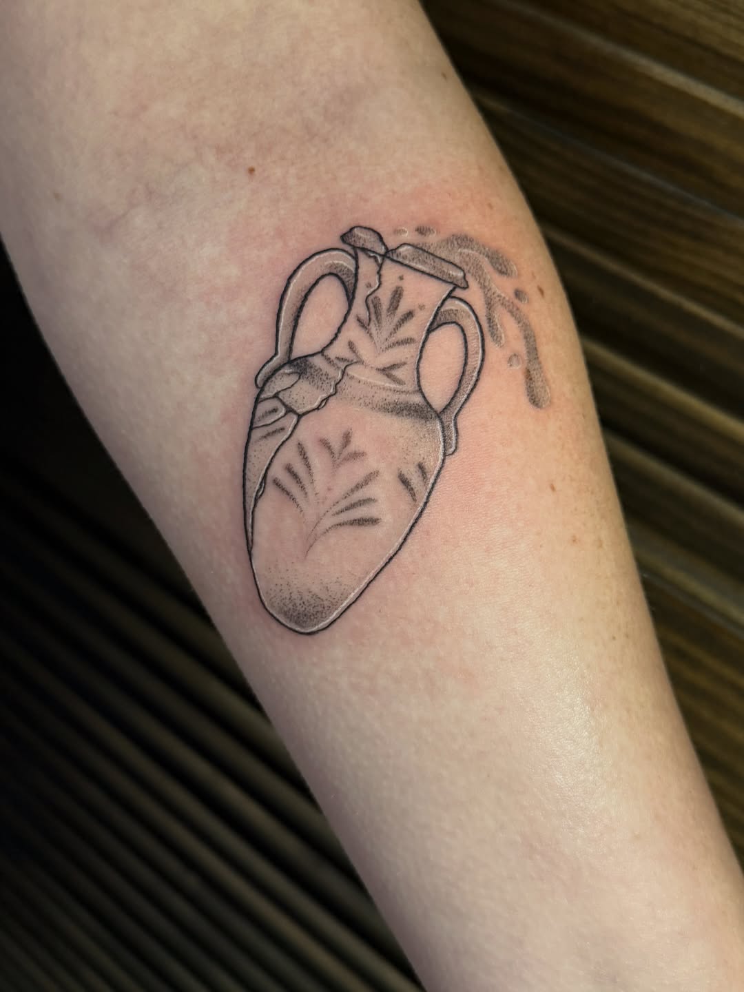 Tattoo by @britter_tattoos — black_and_grey, dotwork