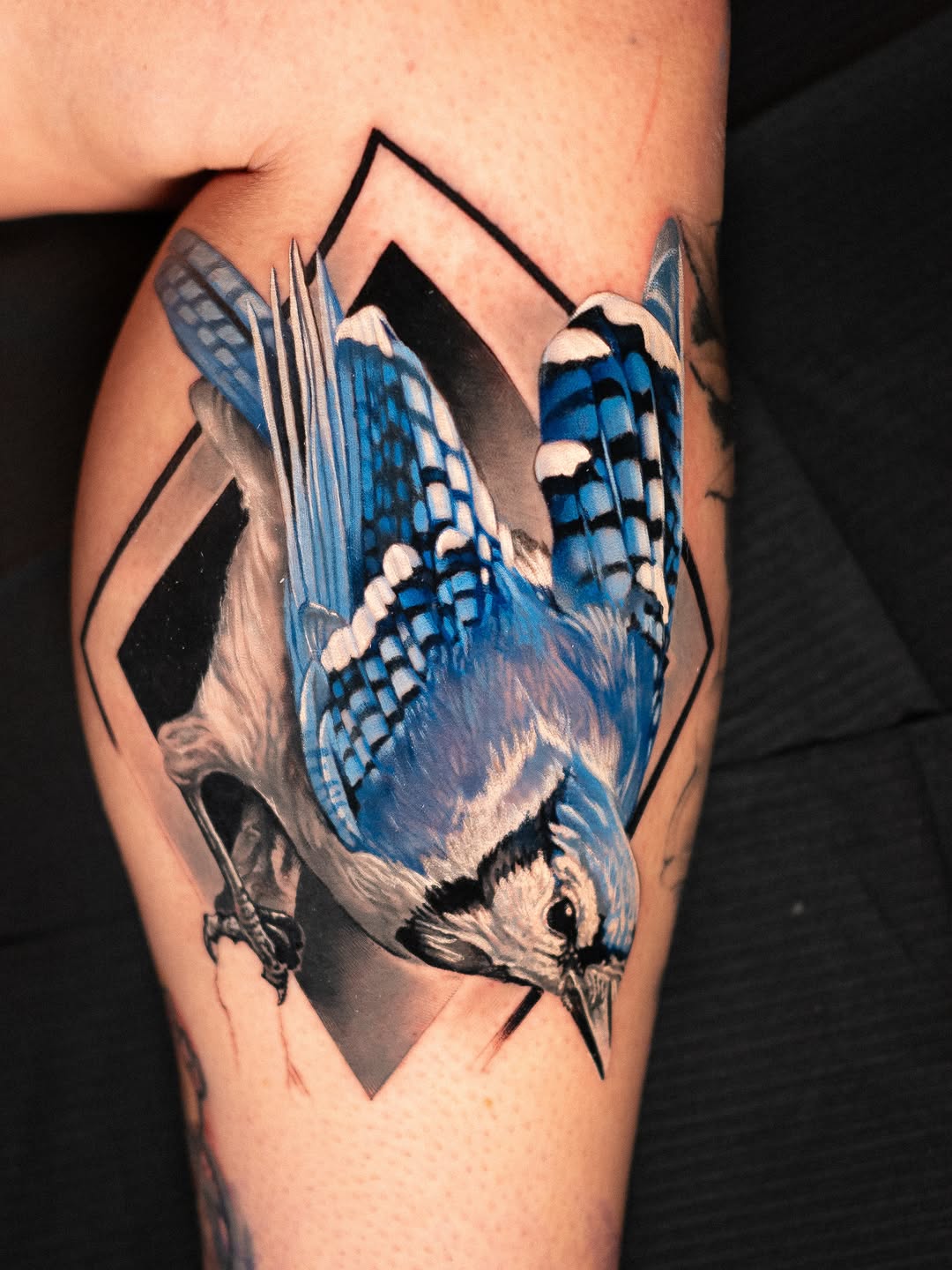 Tattoo by @chrispowelltattoos — realism, black_and_grey