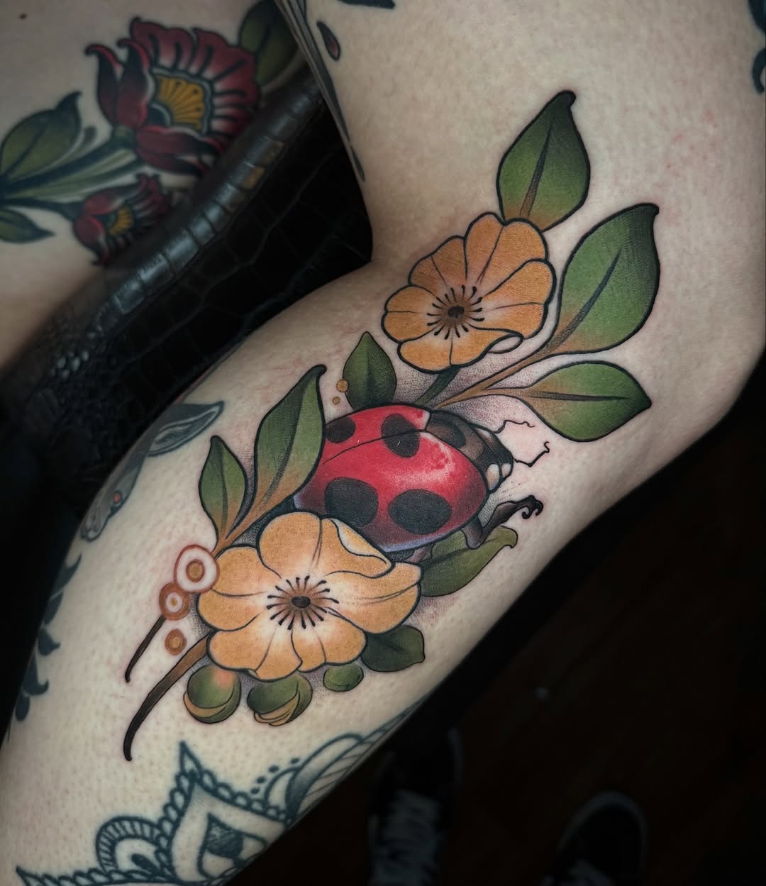 Tattoo by @fredbrowntattoos — neo_traditional, realism
