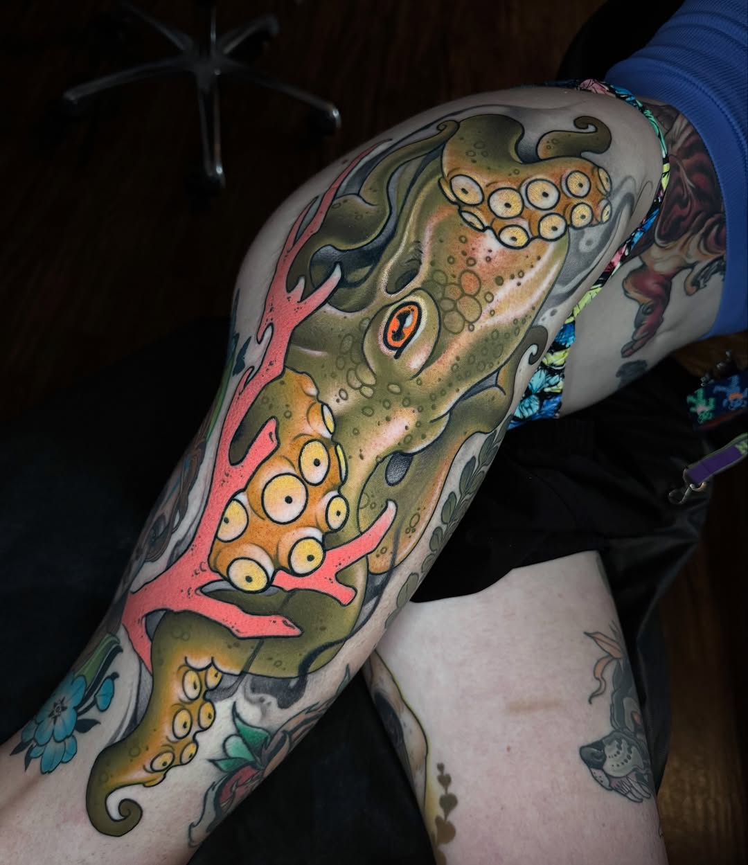 Tattoo by @fredbrowntattoos — japanese_irezumi, neo_traditional