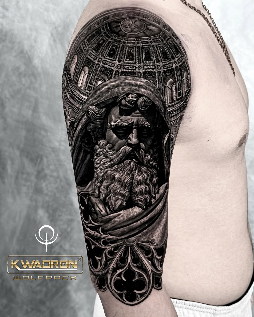Tattoo by @etgaroak — realism, black_and_grey