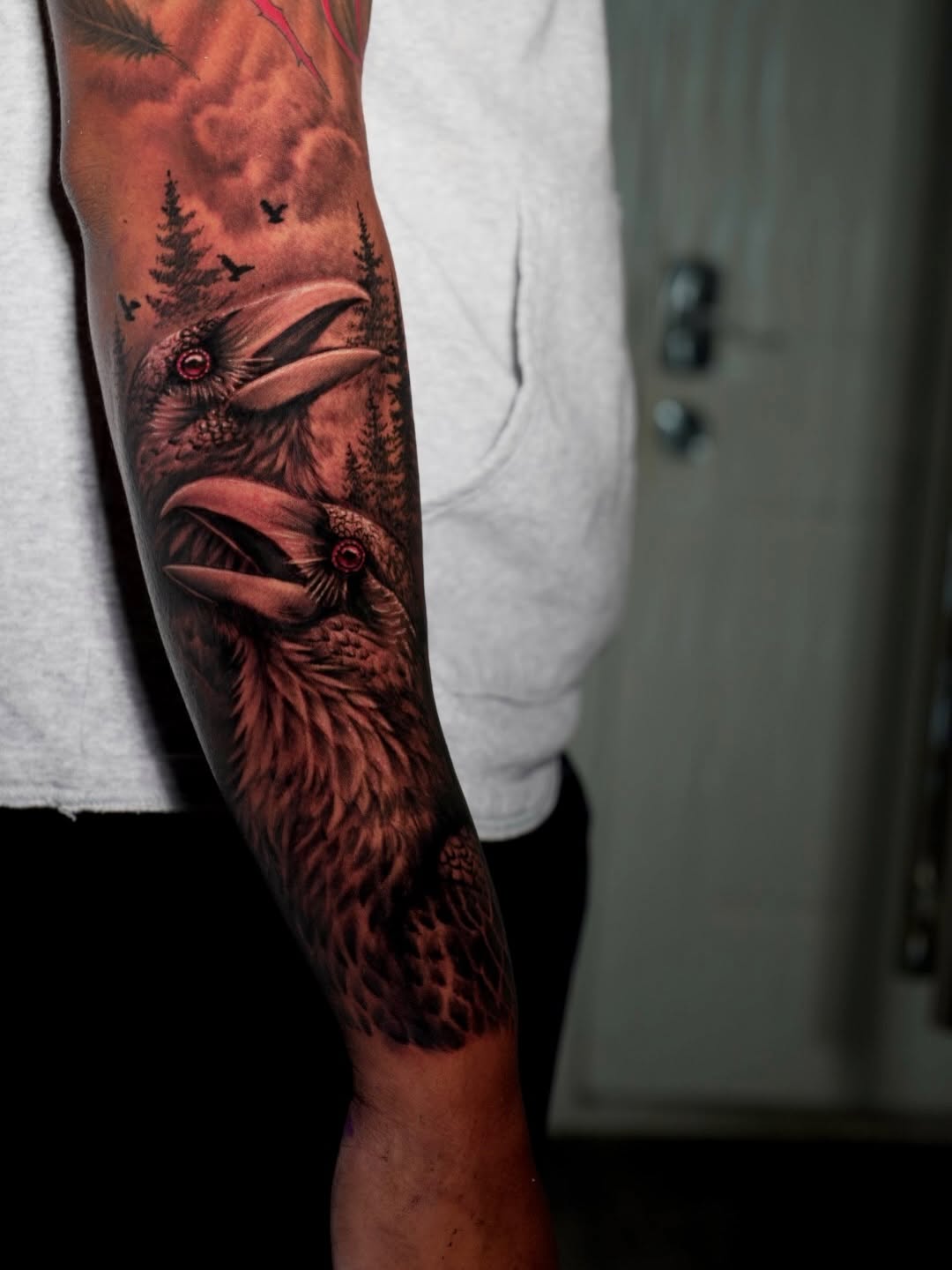 Tattoo by @tattsbyethan_ — realism, black_and_grey